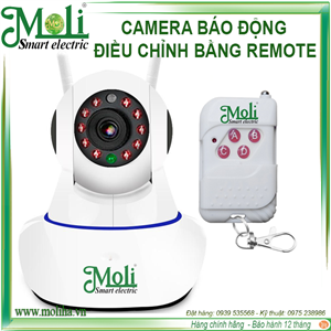  CAMERA BÁO ĐỘNG ĐIỀU CHỈNH BẰNG REMOTE