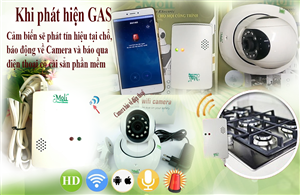 CAMERA TÍCH HỢP BÁO GAS