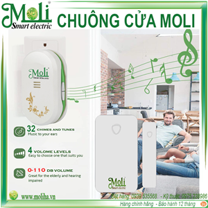 CHUÔNG BÁO KHÁCH KÍN NƯỚC CỬA TỪ 