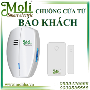 CHUÔNG BÁO KHÁCH MỞ CỬA TỪ KHÔNG DÂY THÔNG MINH