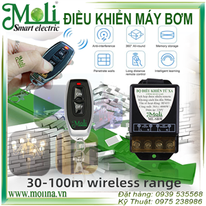 BỘ ĐIỀU KHIỂN TỪ XA MOLI 4000W 2 REMOTE 