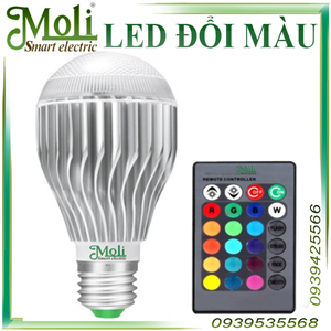 ĐÈN LED ĐỔI MÀU ĐIỀU KHIỂN TỪ XA MOLI