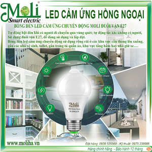 ĐÈN LED CẢM ỨNG CHUYỂN ĐỘNG