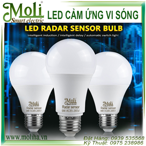 ĐÈN LED CẢM ỨNG RADAR SIÊU SÁNG