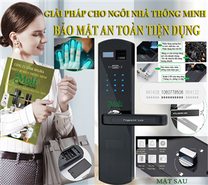 KHÓA CỬA VÂN TAY CỬA SẮT CỬA GỖ CỬA CHÍNH