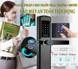 KHÓA CỬA VÂN TAY CAO CẤP MOLI