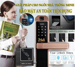 KHÓA CỬA VÂN TAY THÔNG CAO CẤP