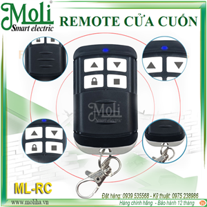 REMOTE CỬA CUỐN CHỐNG NƯỚC MOLI RC3